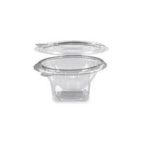 Rundbecher (rPET) mit Deckel klar 250ml [50 St.]