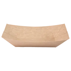 KRAFT Bootsnapf mit Barriere, 17 x 12,5 x 4,2 cm, FSC Mix [250 Stück]