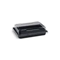 Sushi-Schale (PET) schwarz 163 x 113 x 17 mm + Deckel [500 Sets]