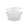 Achteckbecher (PP) mit Deckel klar 750ml [50 St.]