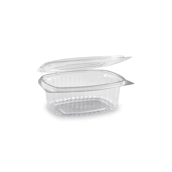 Hauptproduktbild Miska oválná průhledná s víčkem 375 ml (PET) [50 ks]