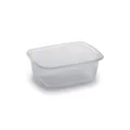 Rechteckbecher (PP) klar 108 x 81 mm 200ml [100 St.]