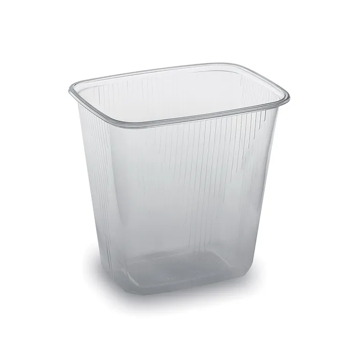 Hauptproduktbild Miska (PP) hranatá průhledná 108 x 81 mm 500ml [100 ks]