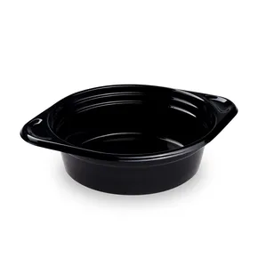 Suppenterrine (PP) Reware Brunch wiederverwendbar schwarz durchmesser 156 x 45 mm 500ml [12 St.]