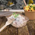 Weiteres Produktbild Feinkostbecher (PP) Ripboxx Tiny mit Deckel klar 250ml [50 St.]