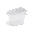 Feinkostbecher (PP) Ripboxx Tiny mit Deckel klar 500ml [50 St.]