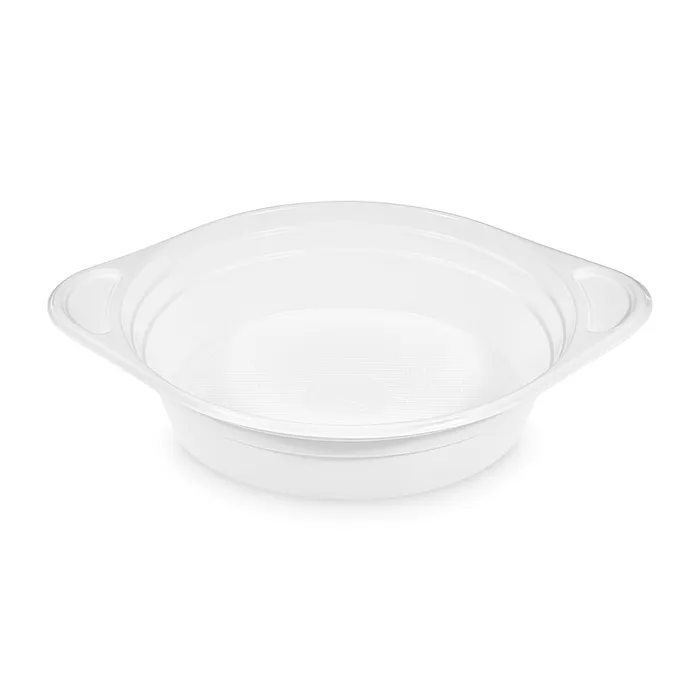 Hauptproduktbild Miska (PP) s oušky bílá 350ml [100 ks]