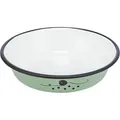 Weiteres Produktbild Emaille-/Edelstahlschüssel flach, 0,2 l/12 cm, grün