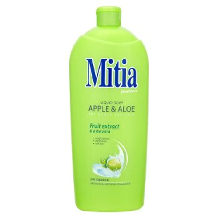 Hauptproduktbild Mitia Apple & Aloe tekuté mýdlo náhradní náplň 1 l