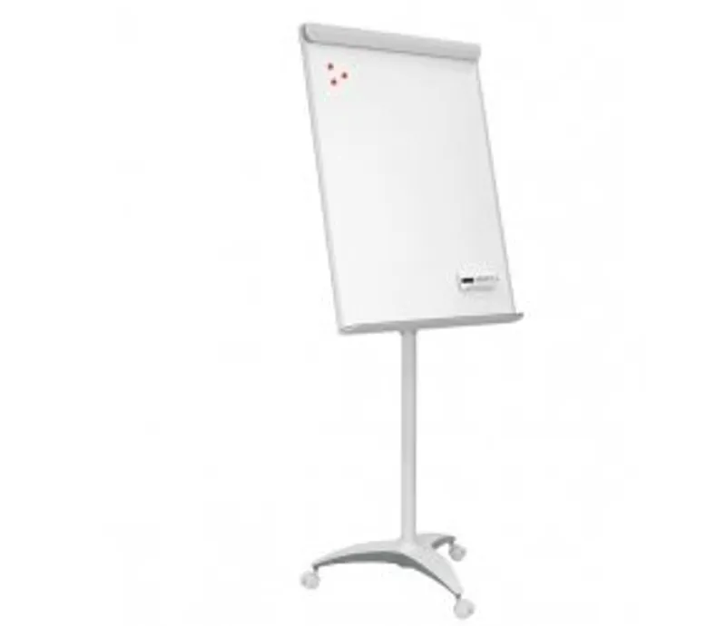 Hauptproduktbild Mobilní flipchart bez ramen - design Grey line