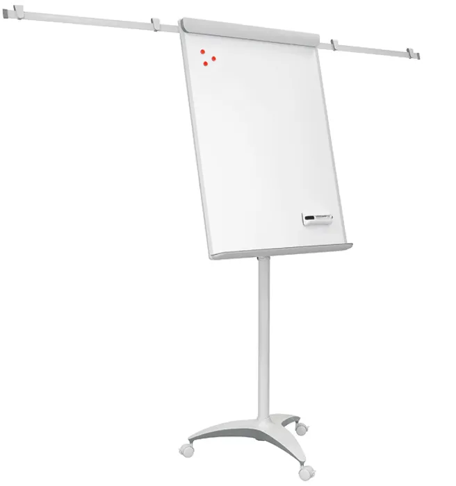 Hauptproduktbild Mobilní flipchart s rameny OFFICE PRO - Grey line design