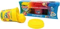 Modelína FUNNY DOO, 3-farbiges Set, 3x120 g, rot, blau, gelb, MITAMA 63848
