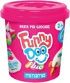 Modelína FUNNY DOO, Set mit 3 Neonfarben, 3x120 g, orange, rosa, grün, MITAMA 63849