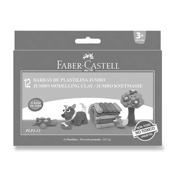 Hauptproduktbild Modelovací hmota Faber-Castell 12 barev