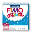 Fimo Kids Modelliermasse 42g blau mit Glitzer