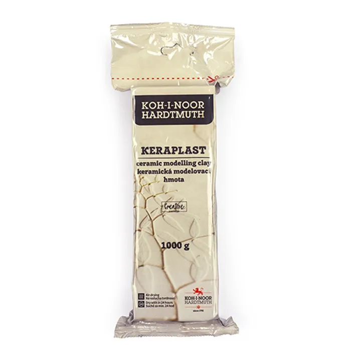 Hauptproduktbild Modelovací hmota keraplast 131706 bílá 1000g