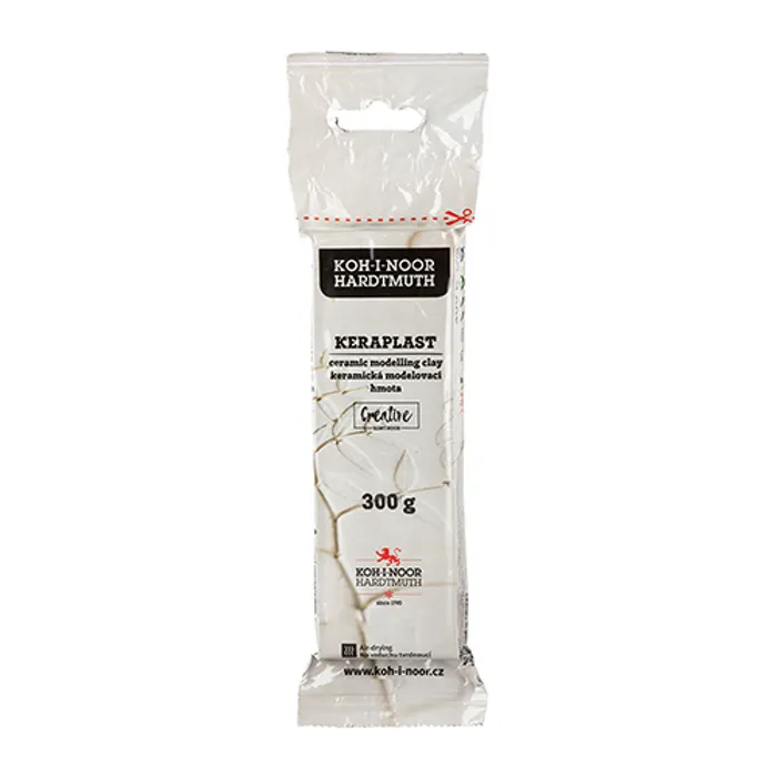 Hauptproduktbild Modelovací hmota keraplast 131708 bílá 300g