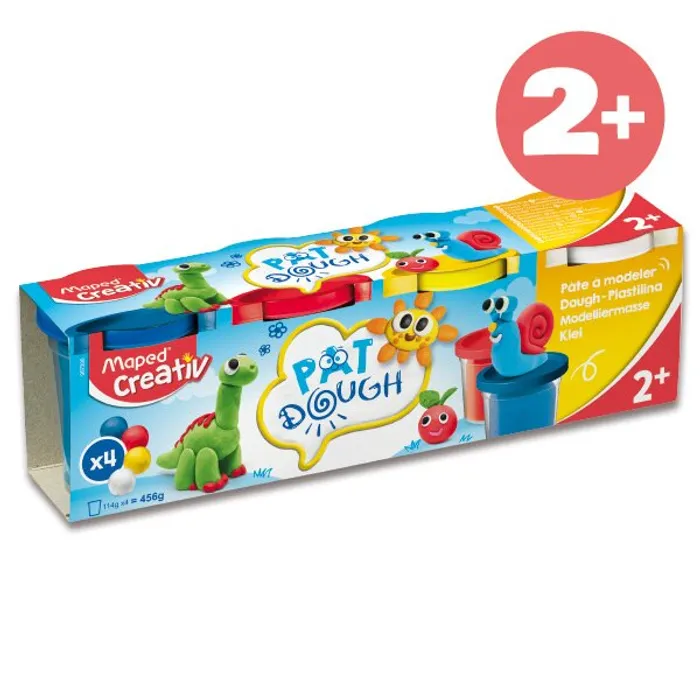 Hauptproduktbild Modelovací hmota Maped Creativ 4 barvy, 120 g