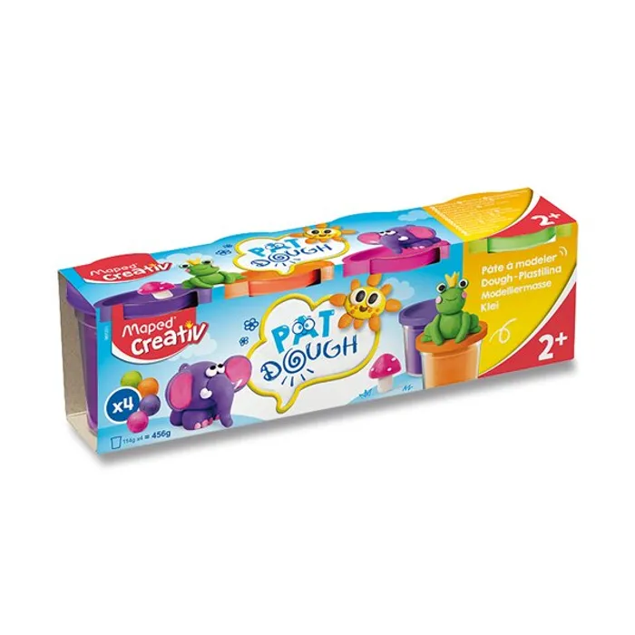 Hauptproduktbild Modelovací hmota Maped Creativ doplňkové barvy, 4 x 114 g