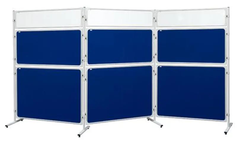 Hauptproduktbild Modrá tabule textilní 120x180 cm k paravanu
