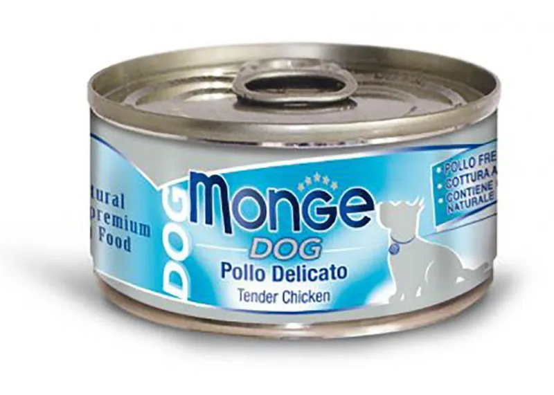 Hauptproduktbild MONGE DOG NATURAL křehké kuřecí maso pro psy 95 g
