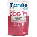 MONGE GRILL Beutel mit Rindfleisch für Hunde 100 g