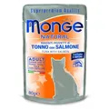Weiteres Produktbild MONGE NATURAL Taschenthunfisch in Gelee mit Lachs für Katzen 80 g