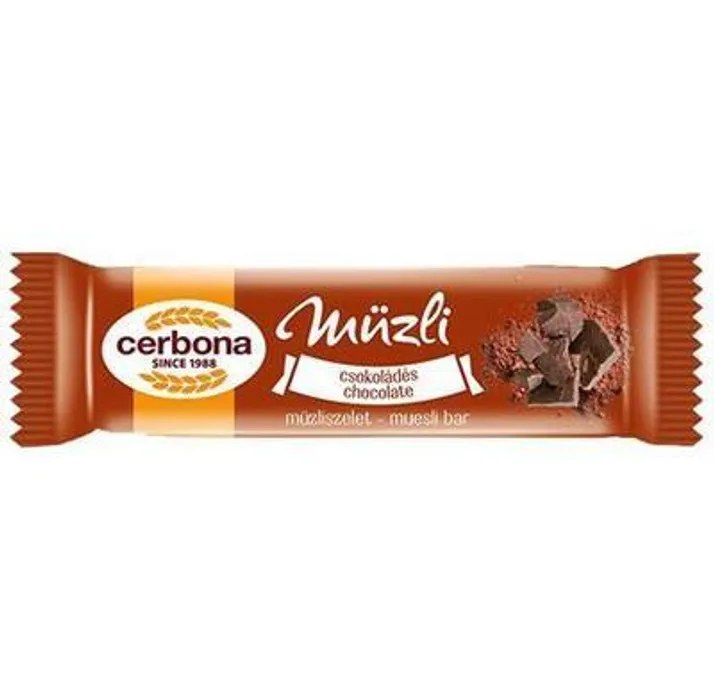 Hauptproduktbild Müsli tyčinka, čokoláda, CERBONA