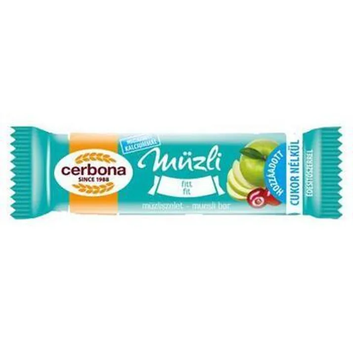 Hauptproduktbild Müsli tyčinka, fitt, CERBONA