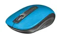 Maus "Aera", blau, kabellos, optisch, mittlere Größe, USB, TRUST