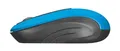 Maus "Aera", blau, kabellos, optisch, mittlere Größe, USB, TRUST