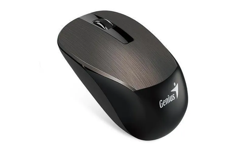 Hauptproduktbild Myš, bezdrátová, optická, standardní velikost, GENIUS "NX-7015", čokoládová