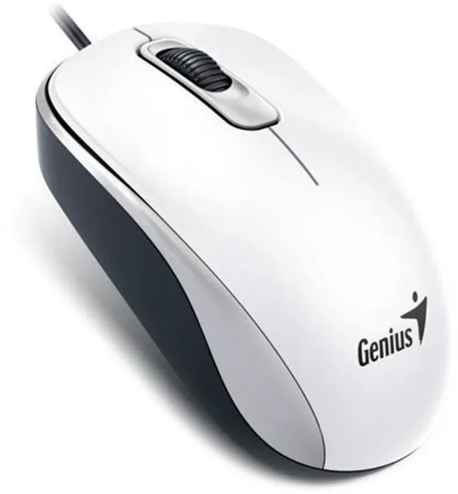 Hauptproduktbild Myš, drátová, optická, standardní velikost, USB, GENIUS "DX-110", bílá