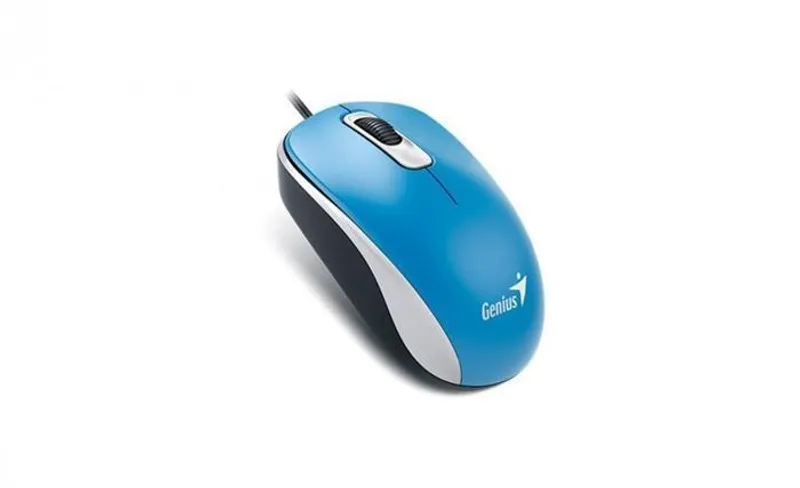 Hauptproduktbild Myš, drátová, optická, standardní velikost, USB, GENIUS "DX-110", modrá