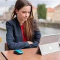 Weiteres Produktbild Maus Go, Karibikblau, Kabellos, Optisch, Standardgröße, VERBATIM