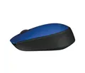 Logitech Maus M171, 1000DPI, 2.4 [GHz], optisch, 3Tas., schnurlos, blau, 2 Stk AA, für Notebook, universell