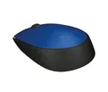 Logitech Maus M171, 1000DPI, 2.4 [GHz], optisch, 3Tas., schnurlos, blau, 2 Stk AA, für Notebook, universell