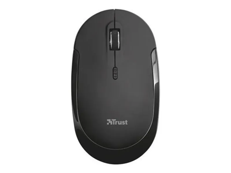 Hauptproduktbild Myš "Silent Click", černá, bezdrátová, optická, USB, TRUST
