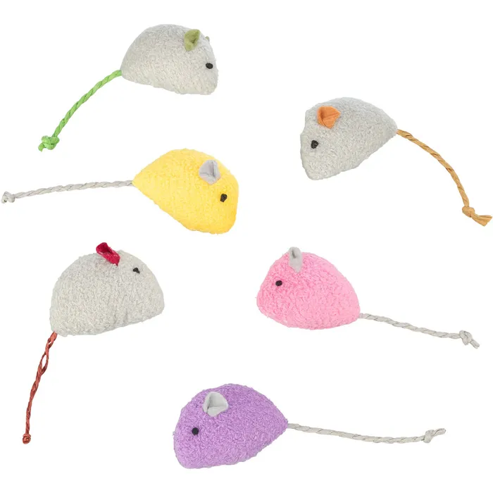 Hauptproduktbild Myška plyšová s catnipem, 5 cm, různé barvy