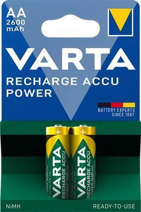 Hauptproduktbild Nabíjecí baterie, AA, 2x2500 mAh, přednabité, VARTA "Professional Accu"