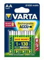Akku, AA (Bleistift), 4x2100 mAh, vorgeladen, VARTA „Longlife Accu“