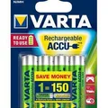 Weiteres Produktbild Ladungsfähige Batterie, AA (Mignon), 4x2500 mAh, vorgeladen, VARTA "Power Accu"