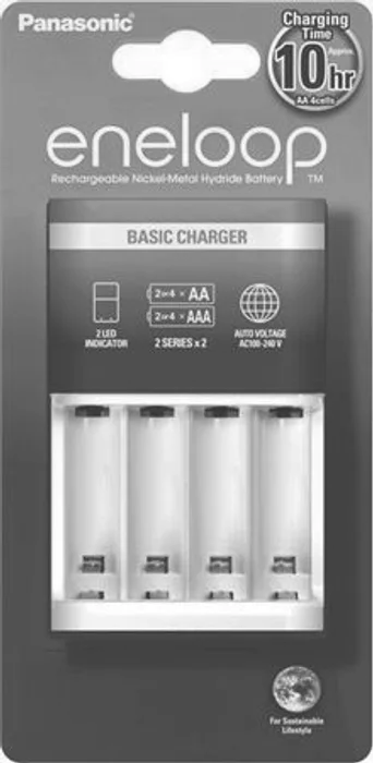 Hauptproduktbild Nabíječka baterií, AA/AAA, 2/4, PANASONIC "Eneloop"