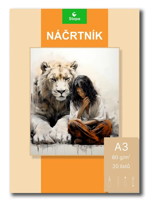 Hauptproduktbild Náčrtník - A3 [20 listů]