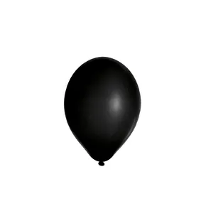Luftballon schwarz durchmesser 25cm `M` [100 St.]