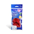 Weiteres Produktbild Luftballon rot durchmesser 25cm `M` [10 St.]