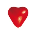 Weiteres Produktbild Luftballon Herzform rot durchmesser 35cm `L` [100 St.]