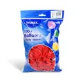 Weiteres Produktbild Luftballon Herzform rot durchmesser 35cm `L` [100 St.]