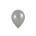 Weiteres Produktbild Luftballon silber durchmesser 25cm `M` [100 St.]