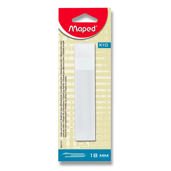Hauptproduktbild Náhradní břity do odlamovacího nože Maped - 18 mm